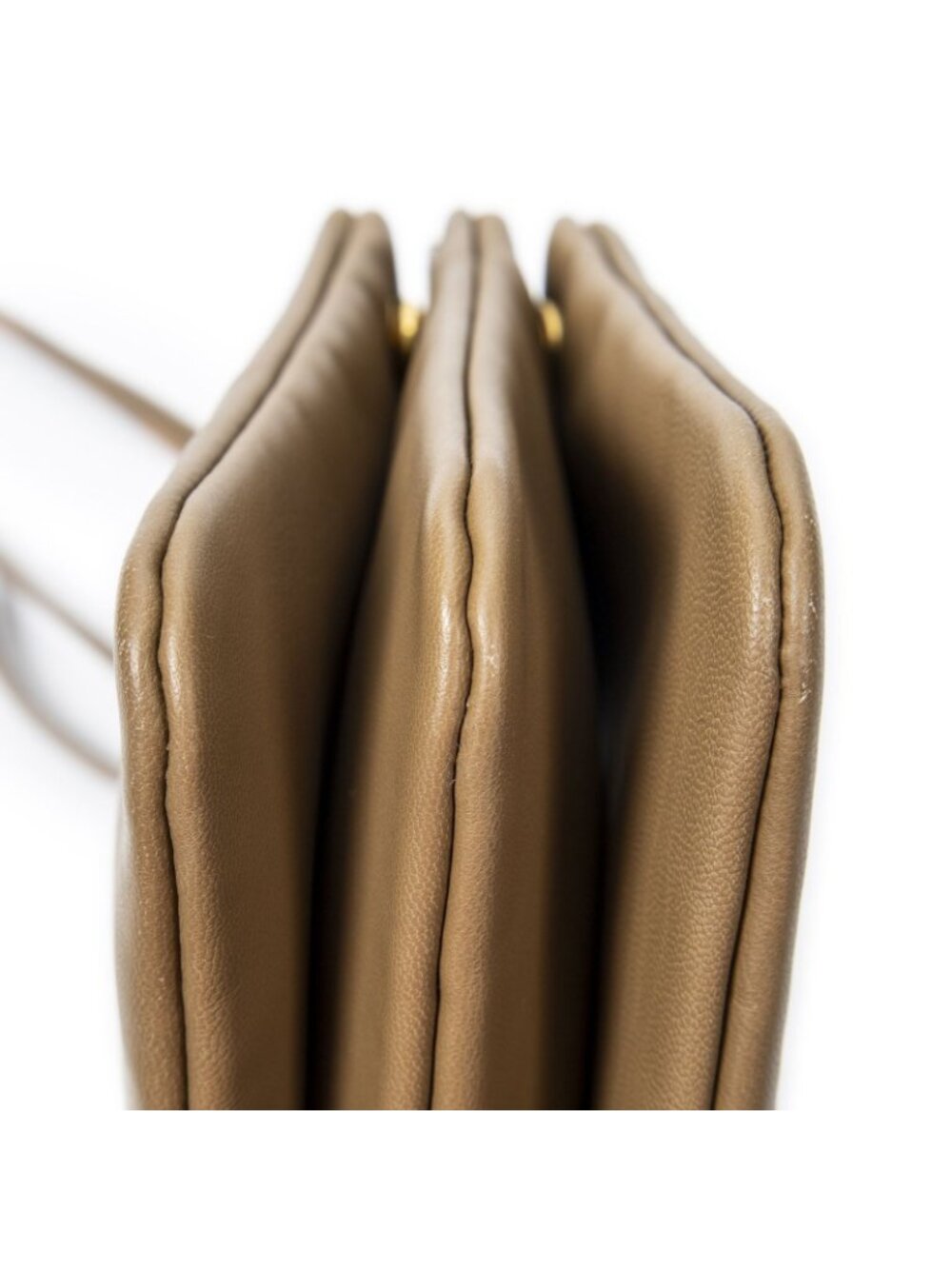 Celine Small Trio Crossbody Tan Calfskin Leather - Picture 7 of 10